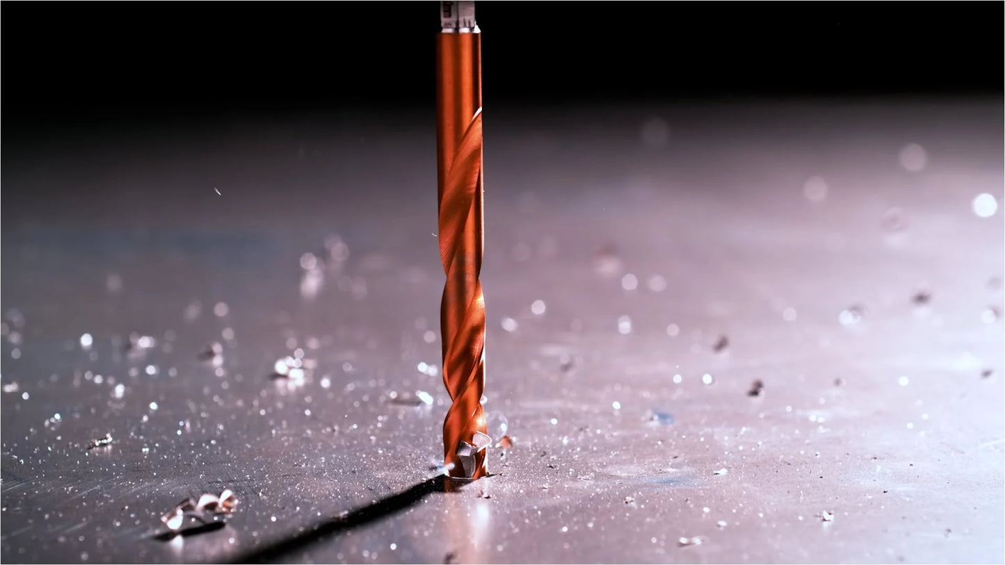 Case of 10 SHOCKWAVE HSS-G TIN RED HEX drill bits Milwaukee