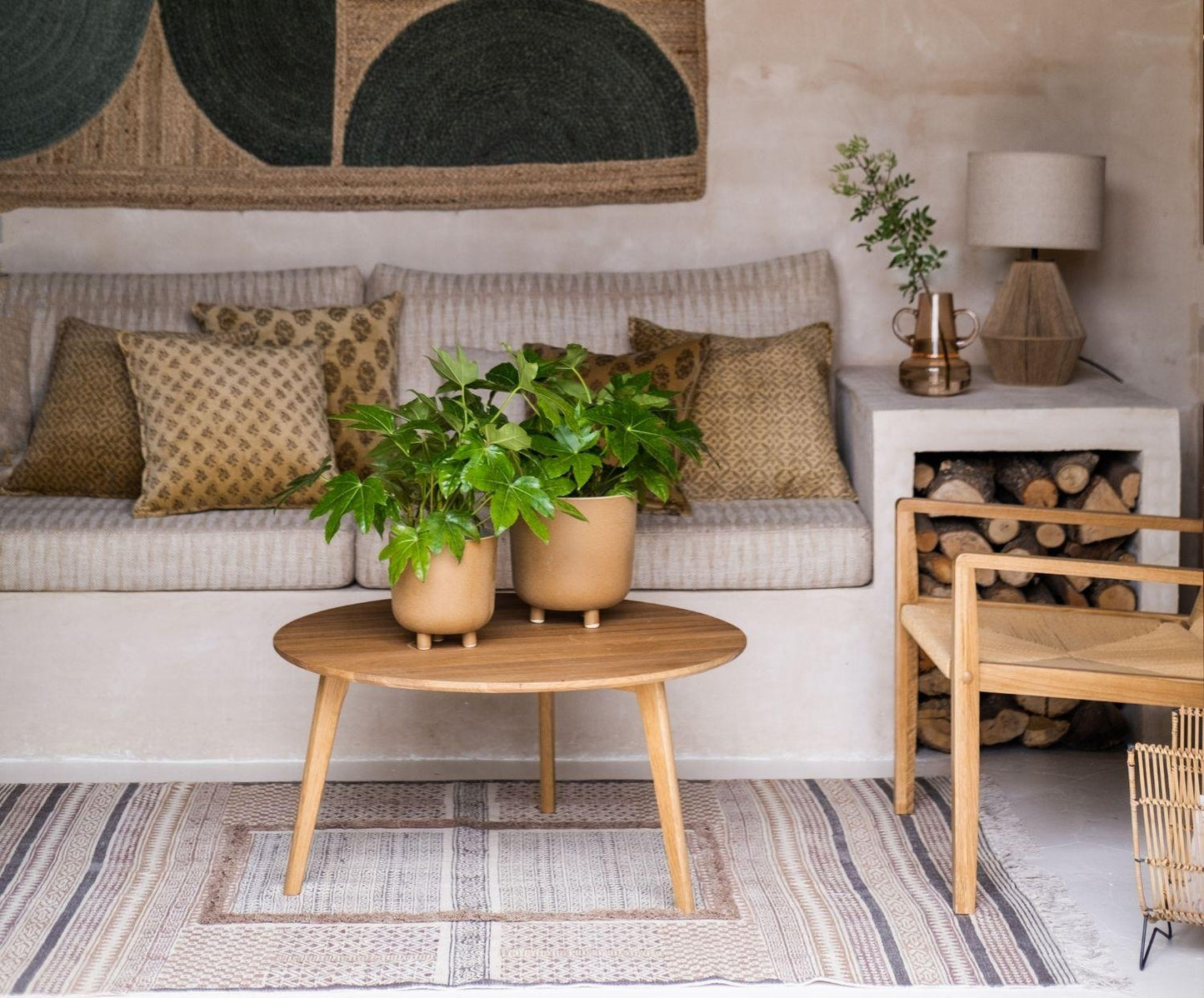 Ethnic cotton rug 120X180cm Andrea House