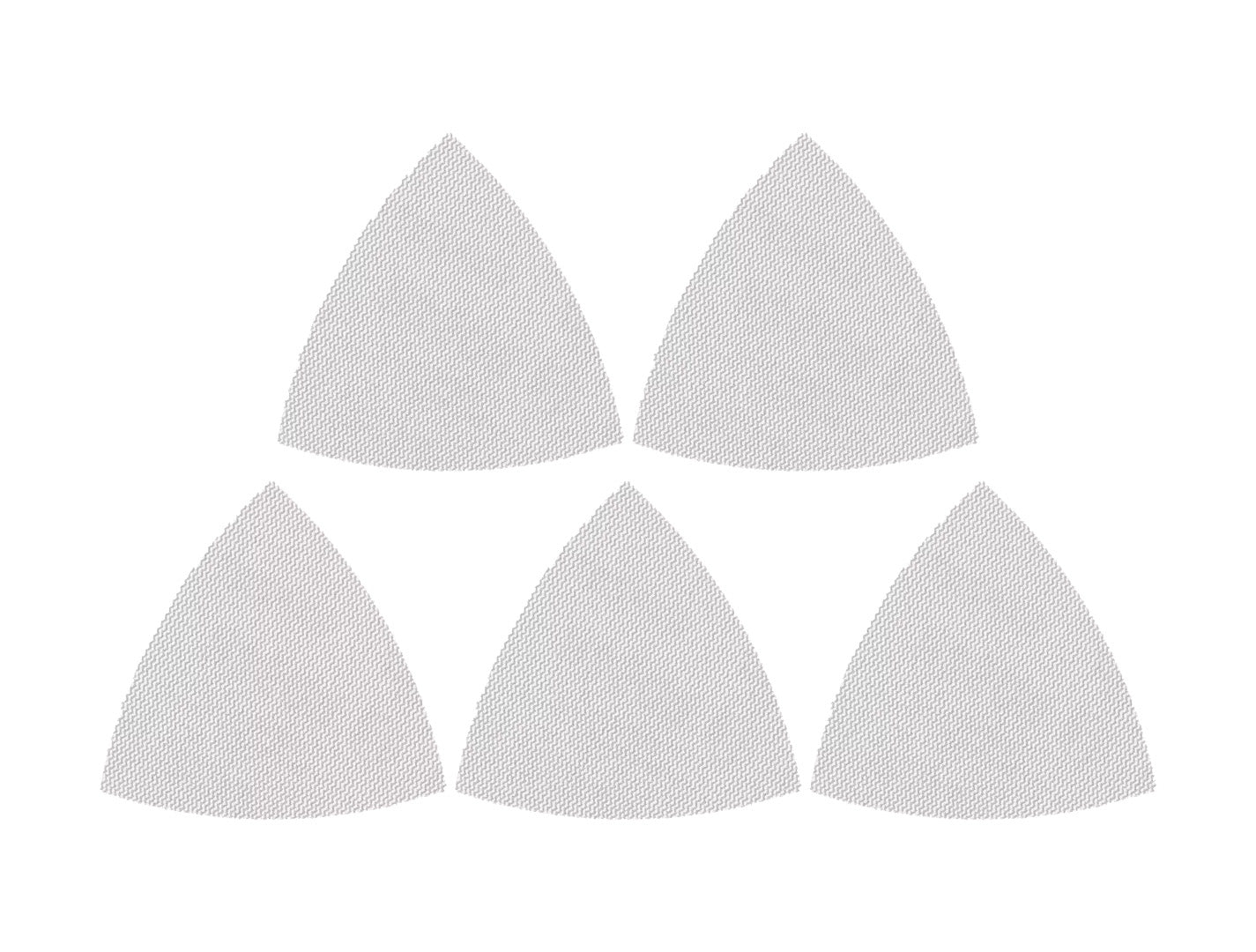 EXPERT M480 sanding mesh for 93mm delta sanders 80g 5pcs Bosch