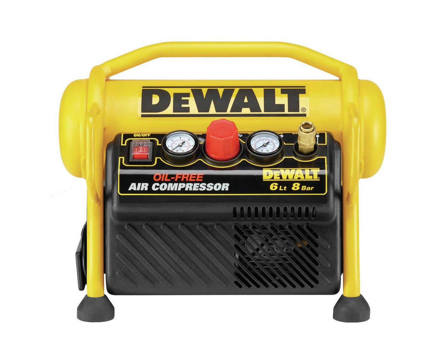 DPN2330 Finishing Pin Nailer Kit + DPC6MRC Compressor + Dewalt CPROF374 Headless Mini Pin Box