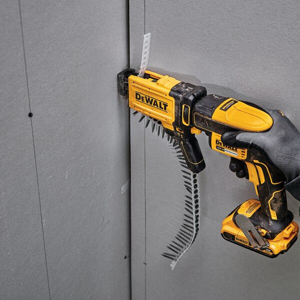 Dewalt 18v plasterboard screwdriver with 2 5.0 Ah batteries with case + DCF620P2K quick screw charger