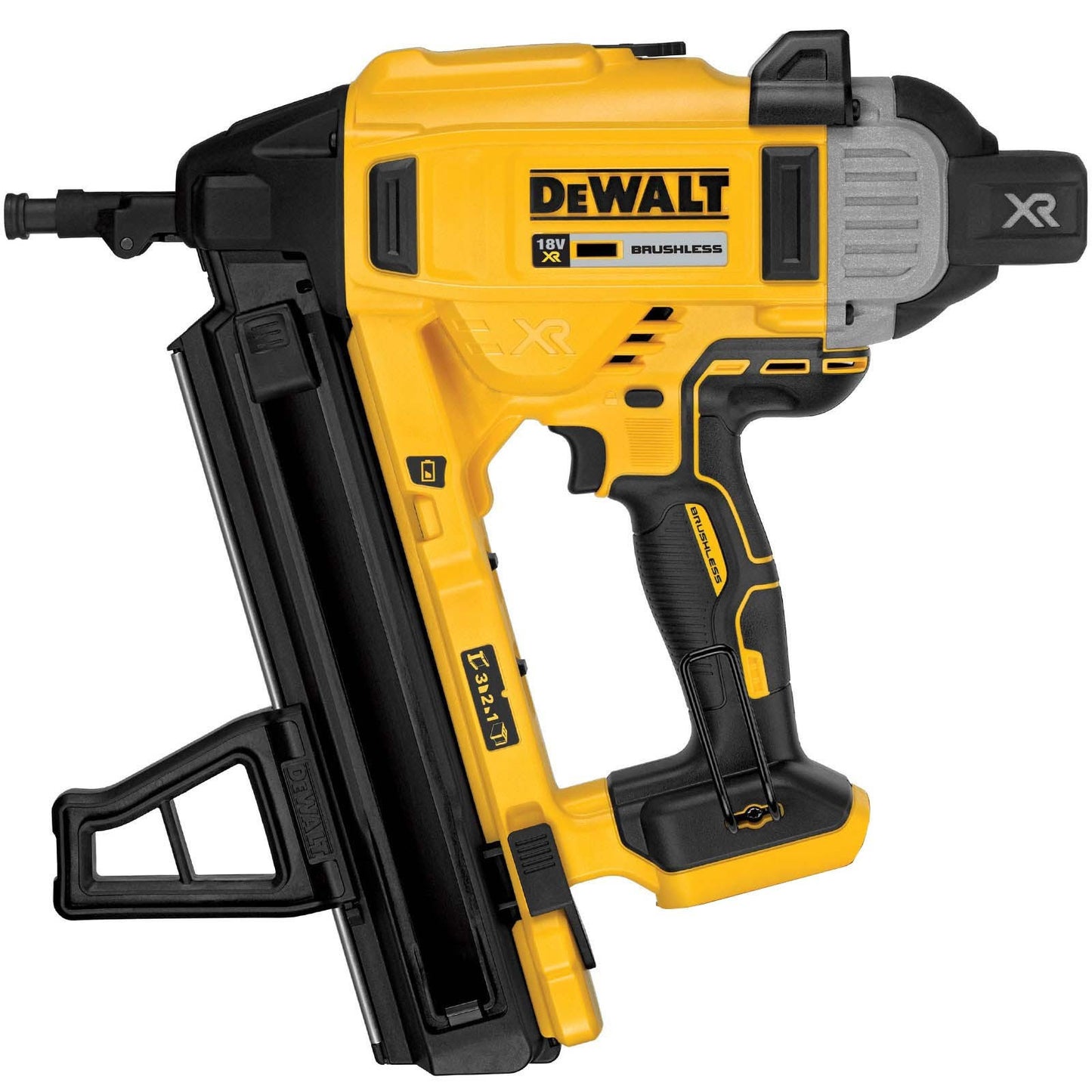 Combo Clavadora de Hormigón y Acero a Batería 18V DCN890P2 + 50.250 Clavos 20mm Dewalt