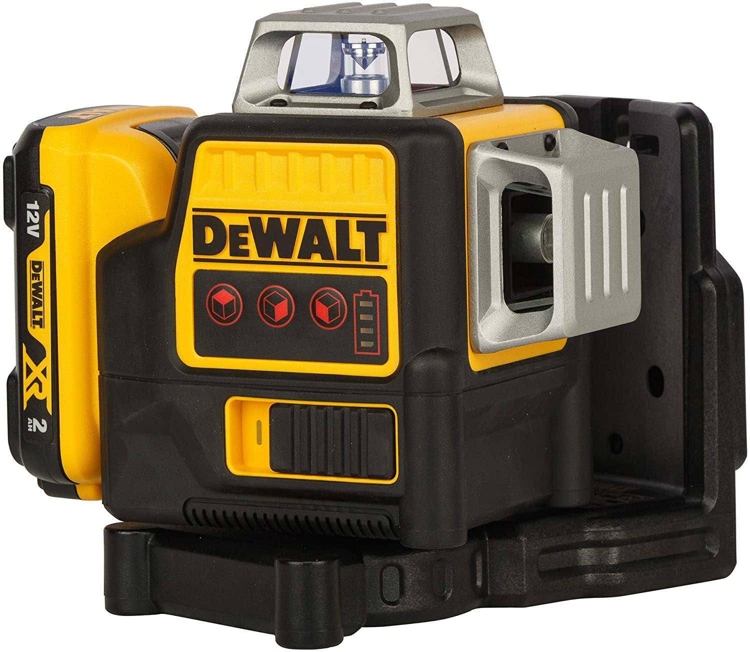 Nivel Láser Autonivelante 3 líneas 360º color rojo DCE089D1R Dewalt