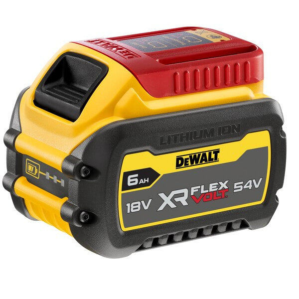 Kit 2 XR Flexvolt 54V/18V 6.0Ah Rail Batteries and Double XR Flexvolt DCB132T2 Dewalt Charger