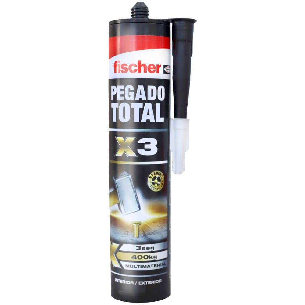 Cartucho Adhesivo Pegado Total x3 Fischer 290ml FISCHER - 1