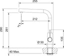 Grifo Cocina Neptune Evo Cromo Franke FRANKE - 3