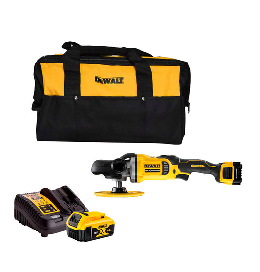 Pulidora 18V Max 180mm con 2 baterías 5Ah Dewalt DCM849P2