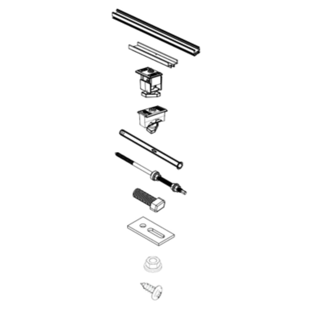 Kit Solar-Fix para Estructura Coplanar 4 módulos Fischer FISCHER - 3