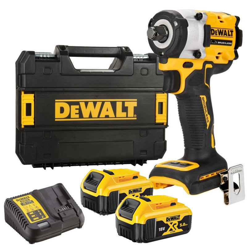 Brushless Impact Wrench XR 1/2 18V LI-ION 5Ah Dewalt DCF921P2T