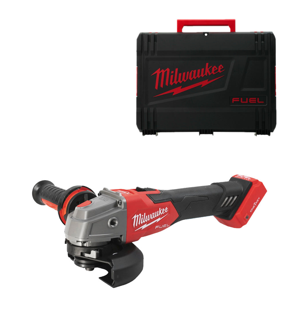 M18 125mm Fuel ONE-KEY Angle Grinder with Case Milwaukee M18 ONEFSAG125XB-0X