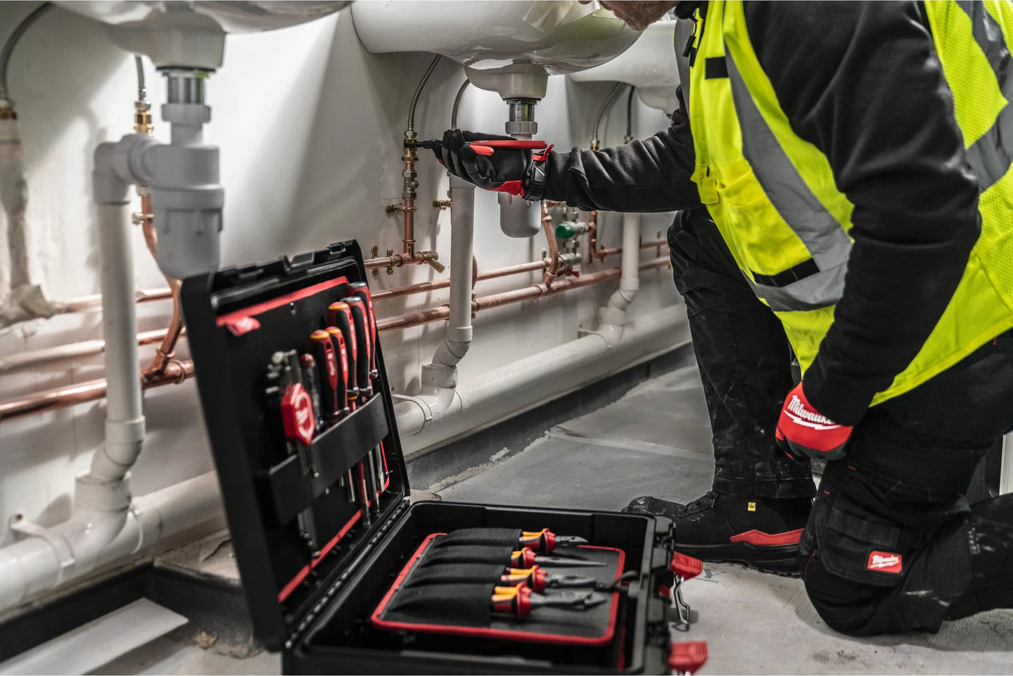 PACKOUT Plumbing Set 74 pieces for Milwaukee plumbing