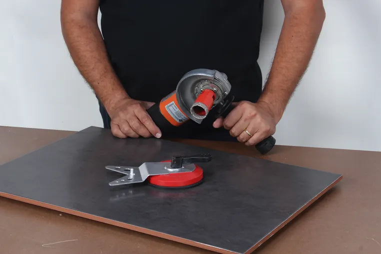 Kit of 4 diamond drill bits + Multidrill Guide DRYGRES Rubi