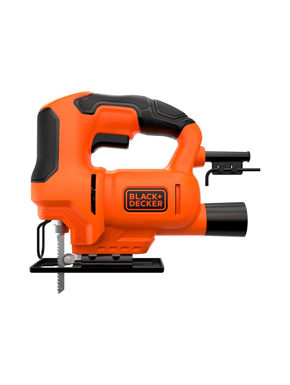 Caladora Black&Decker BES602-QS 400W 18mm con una hoja de sierra