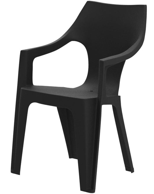 Dante High Back Garden Chair Graphite Keter