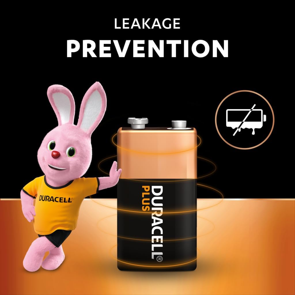 Duracell Plus Power 9V Alkaline Battery