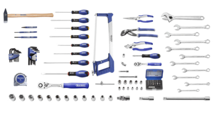 Maleta de mantenimiento con 97 Herramientas Manuales Expert E220104