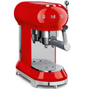 Cafetera expresso roja Smeg