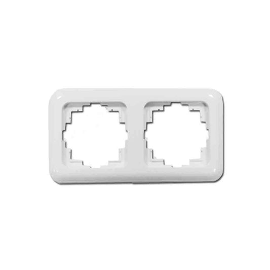 Recessed frame 2-element Term Series White 150x80mm EDM 65321
