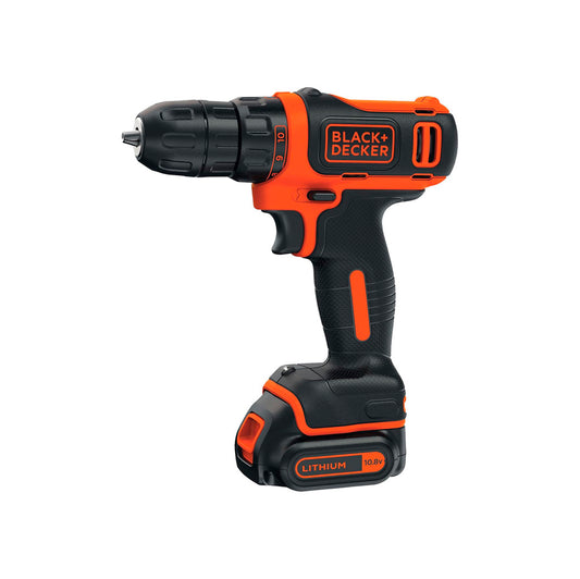 Black+Decker BDCDD12 10.8V 26Nm Cordless Drill Driver