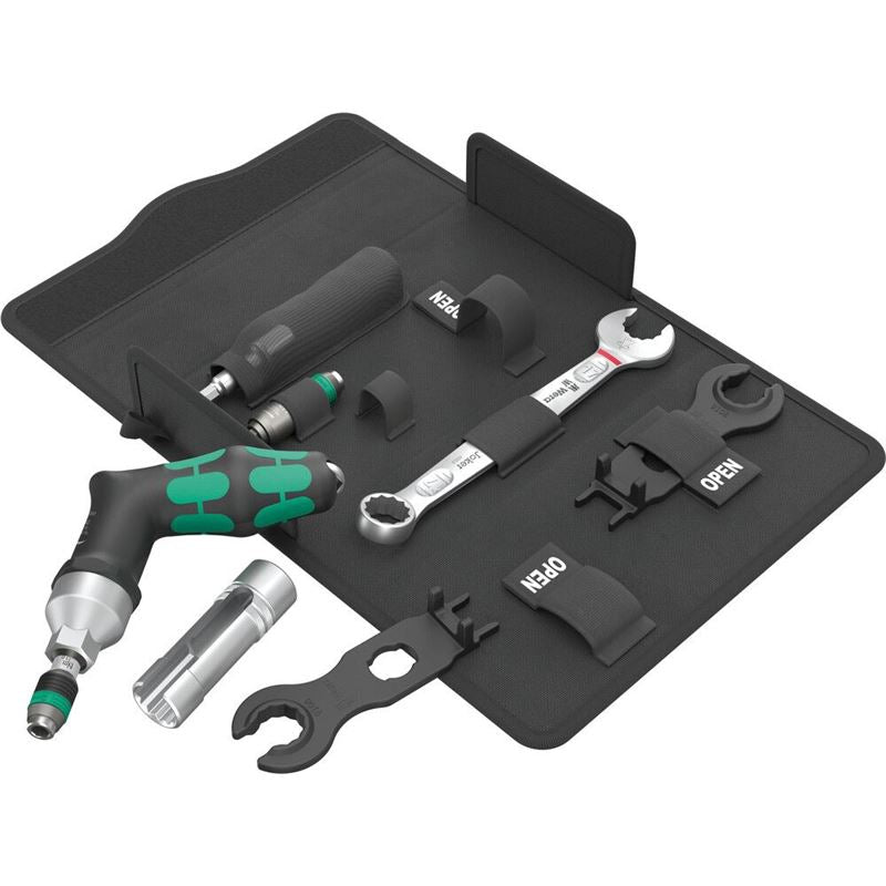 Tool set for mounting photovoltaic systems 7pcs Wera 9524