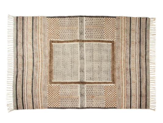 Ethnic cotton rug 120X180cm Andrea House