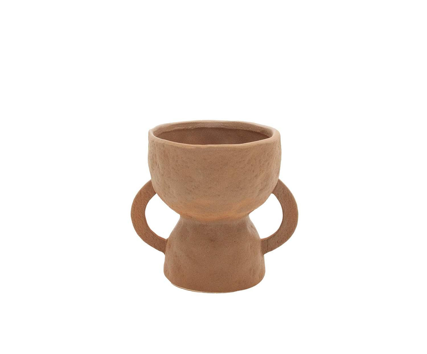 Migori Andrea House brown ceramic trophy vase