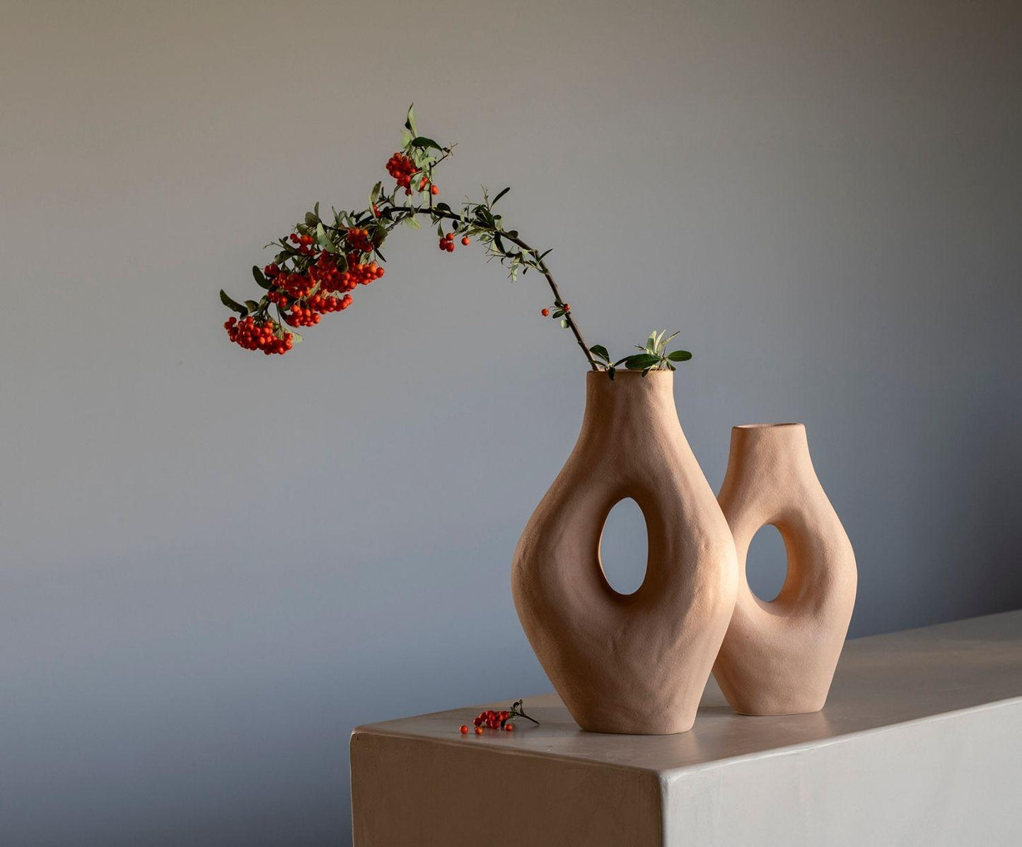 Duala Andrea House terracotta ceramic vase