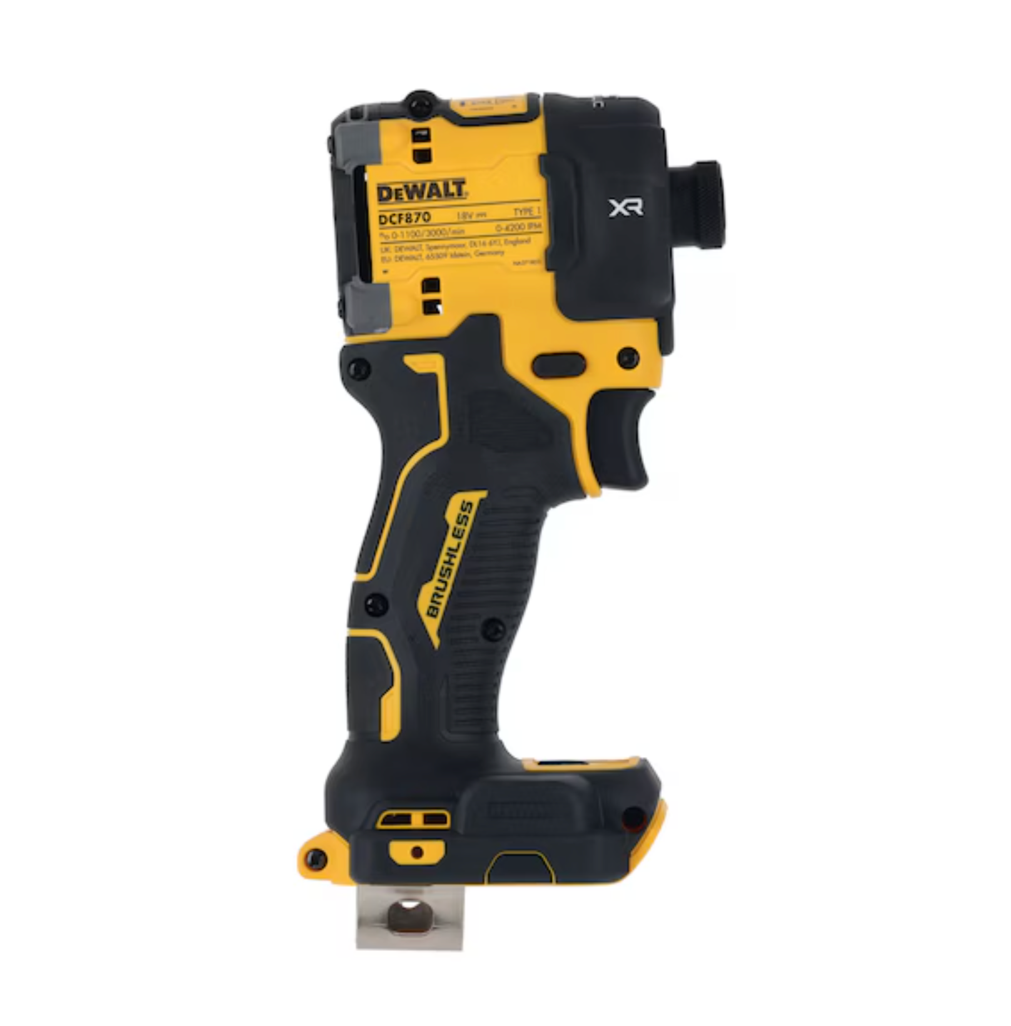 Atornillador de Impacto Hidráulico XR 18V 1/4" 56Nm Dewalt DCF870NT