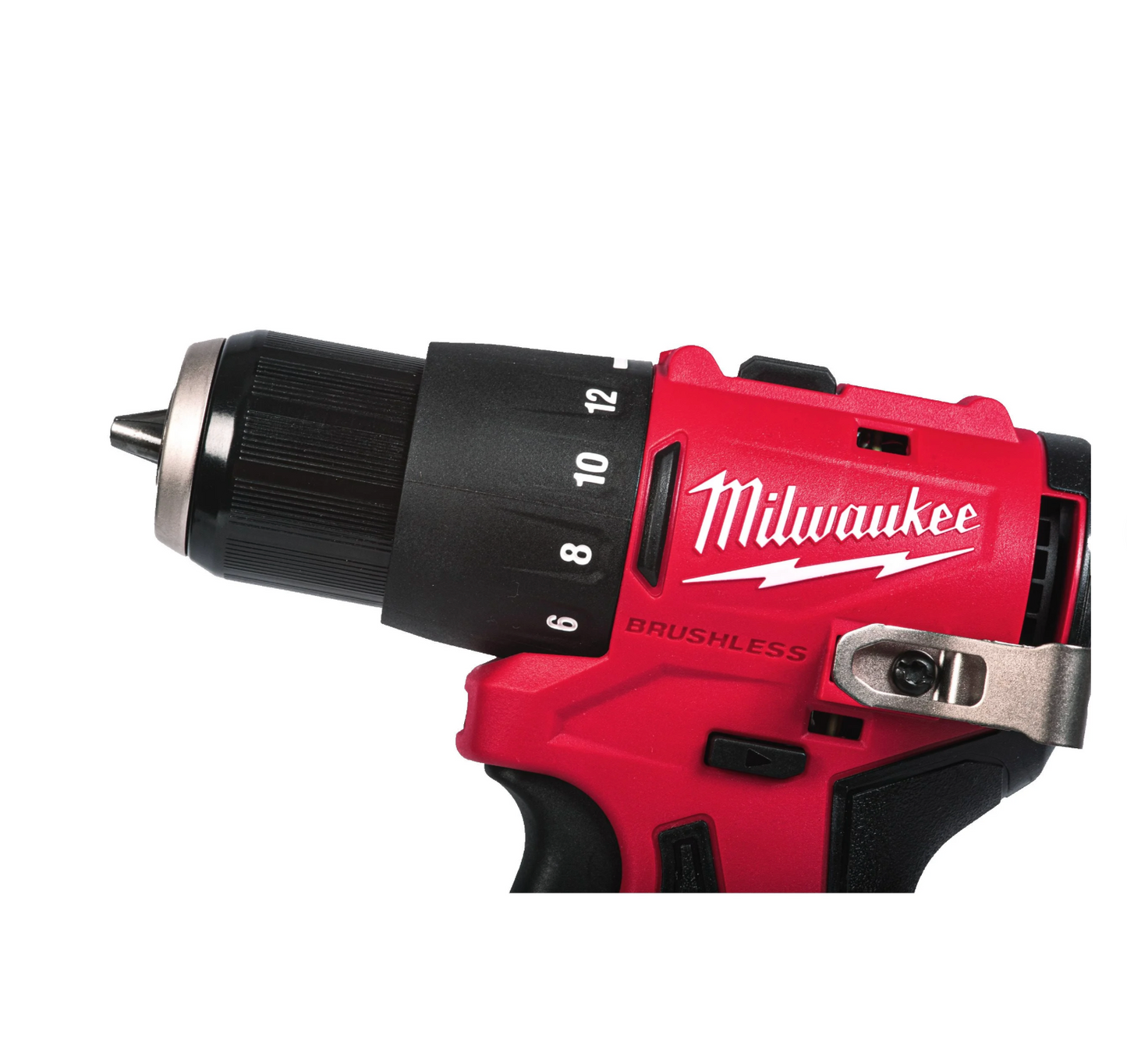 Taladro percutor subcompacto M12 + Batería 2Ah + Cargador + Maletín Milwaukee M12 BLPDRC-202C