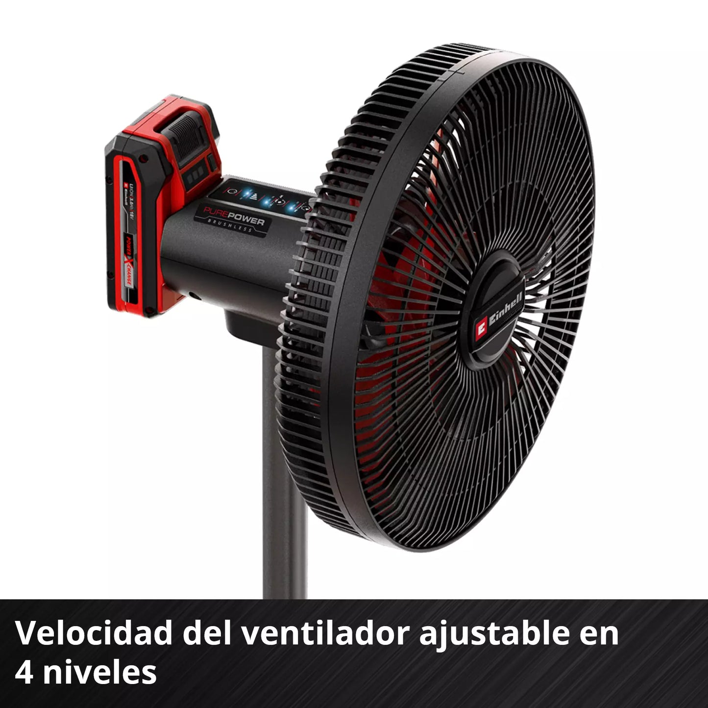 Ventilador inalámbrico GE-CF 18/320 P Li-Solo Einhell
