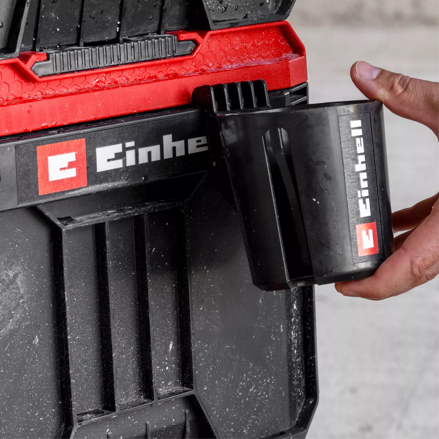Cupholder for Einhell E-Case system