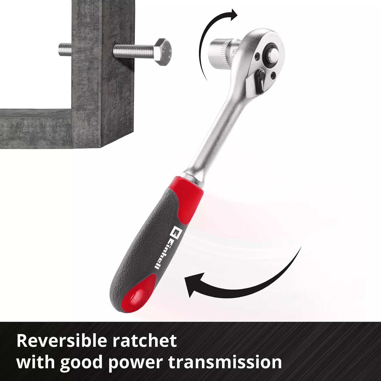 Juego de puntas y vasos L-CASE 37pcs LS Einhell 49109022