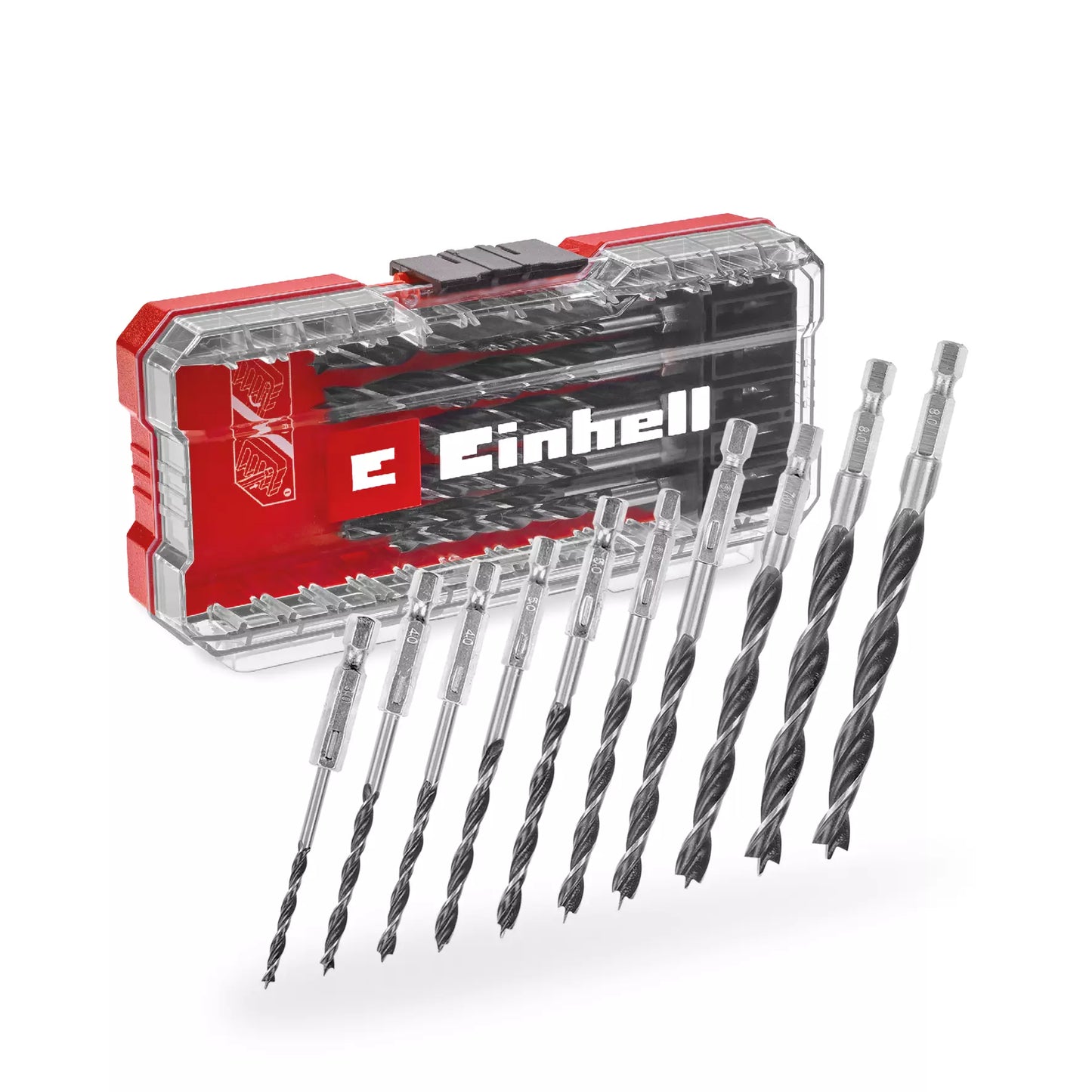 S-CASE LS 10-piece wood drill bit set Einhell 49108733