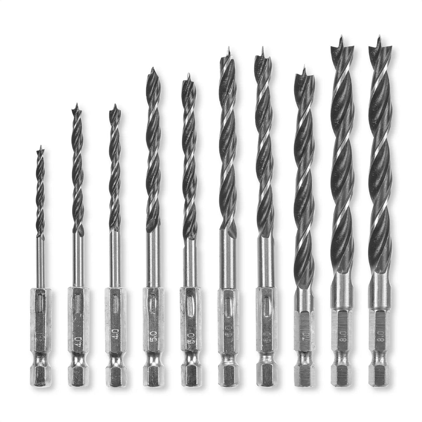 S-CASE LS 10-piece wood drill bit set Einhell 49108733