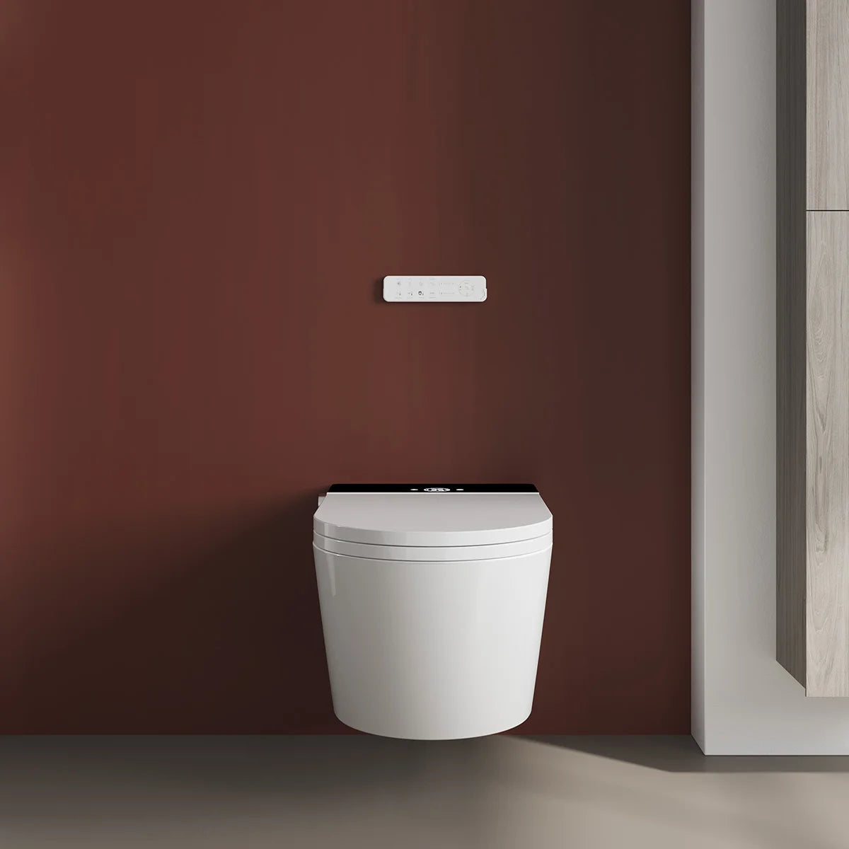 Mizubath Rada wall-hung Japanese Toilet with Smart Cleaning