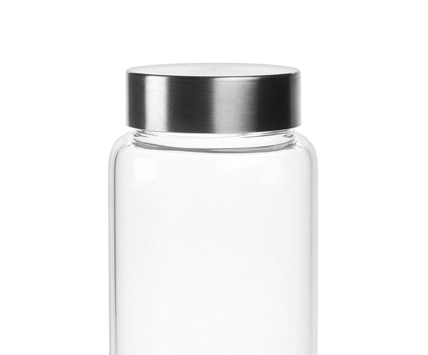 Andrea House 1L Glass Bottle with Stainless Steel Cap