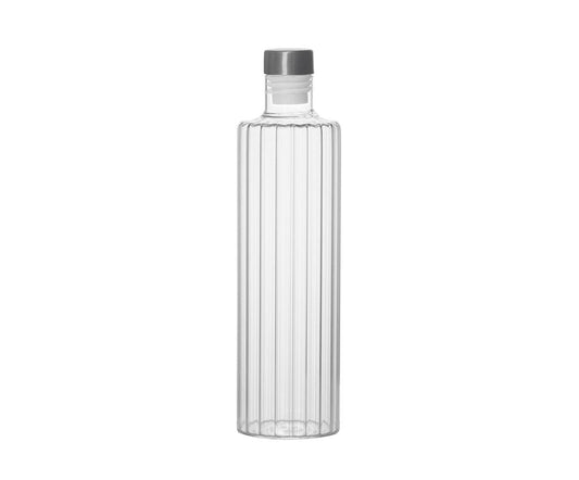 Andrea House 1L Glass Bottle with Stainless Steel Stopper