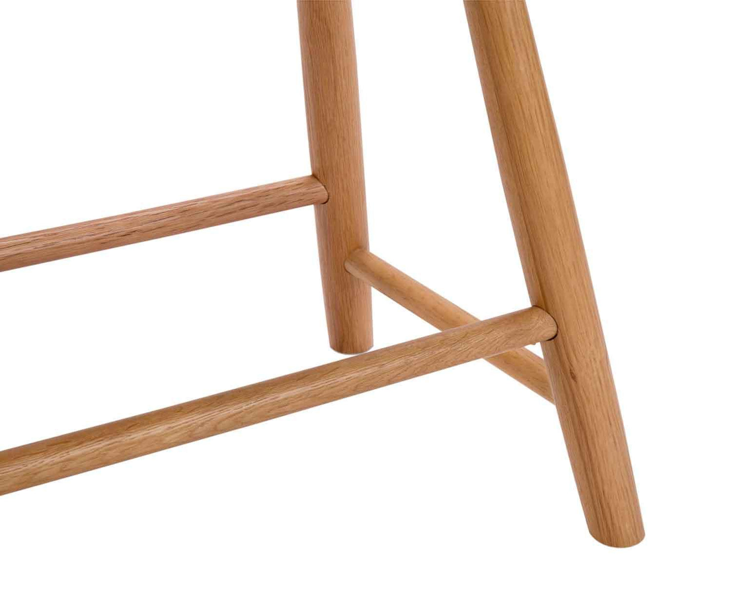 Andrea House oak wood stool