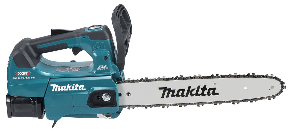 Makita UC004GM101 40Vmax XGT 35cm chain saw with 4.0Ah battery and charger