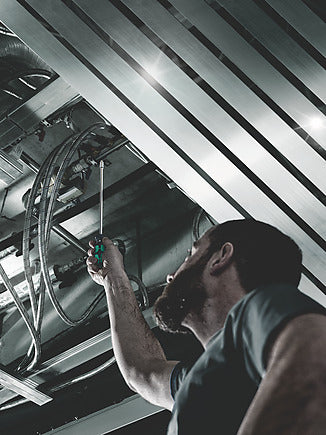 Bit-holder screwdriver with rigid blade 7 pieces Kraftform Kompakt 27 XL SHK 1 Wera