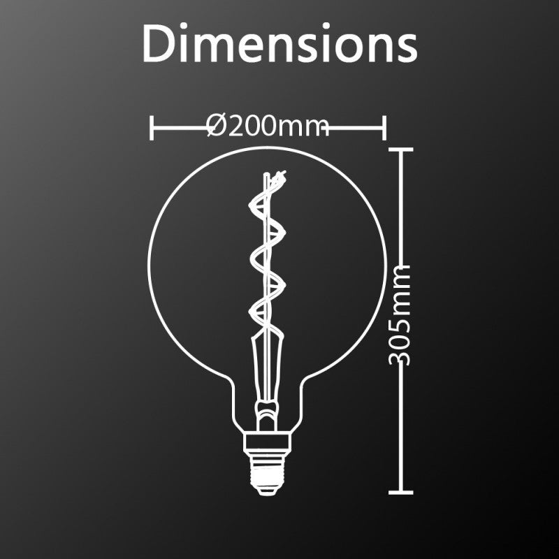 Bombilla LED Filamento Deco Spirale 280.0 Lumens Xanlite XANLITE - 5