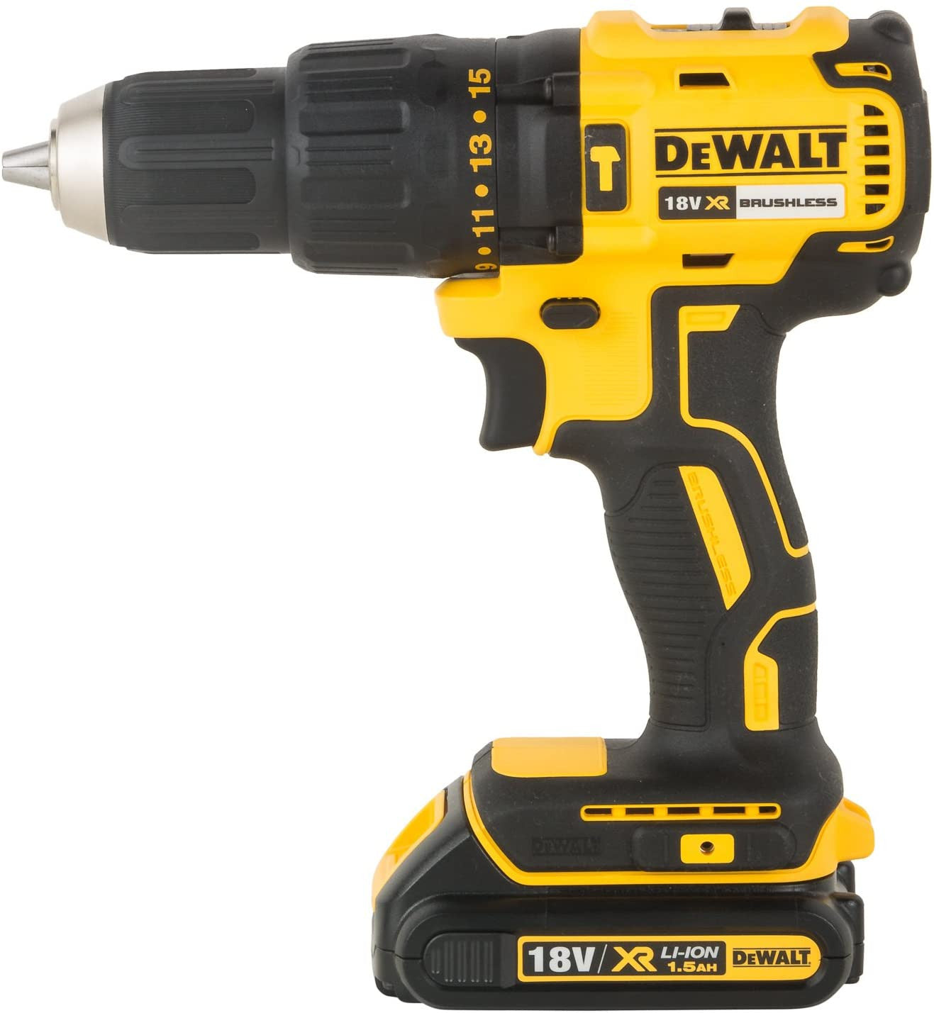 Taladro percutor Dewalt DCD778S2T – 18V 2 bat. 1,5Ah con maletín