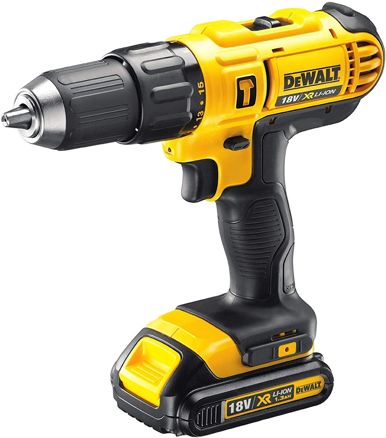 Taladro percutor Dewalt DCD776C3 – XR 18 V 3 bat. 1,3 Ah con maletín